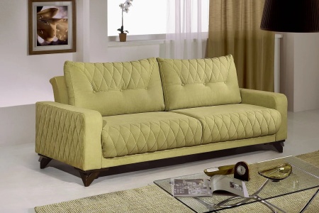 Диван Эстель №44/Разные Цвета Ш-2320 х Г-1100 х В-970 мм