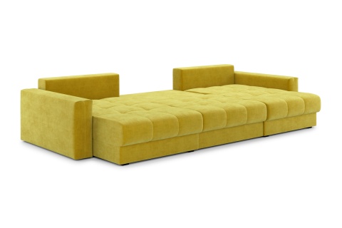 Диван п-образный тик-так Монарх М1О2 горчичный